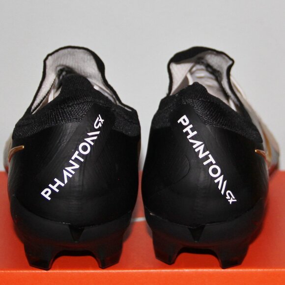 Nike Phantom GX 2 Pro FG Soccer Cleats Mens 12 White Black Gold main image 4